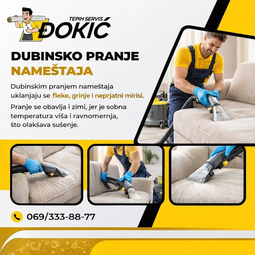 Dubinsko čišćenje nameštaja